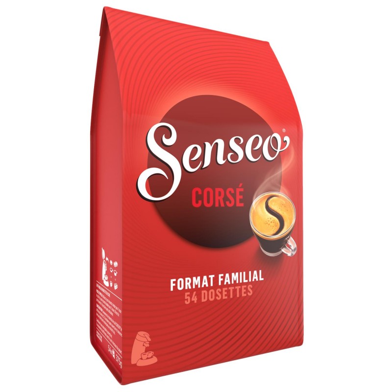 SENSEO Cafe Dosettes Corse X54 375G - Marché Du Coin