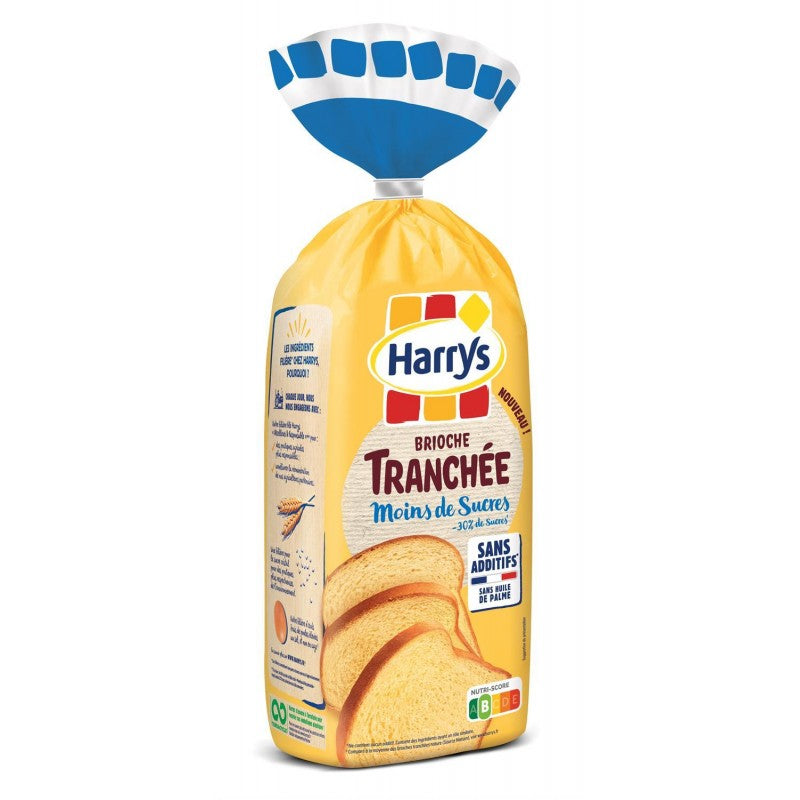 HARRY'S Brioche Tranchée -30% De Sucres Sans Additifs 485G - Marché Du Coin