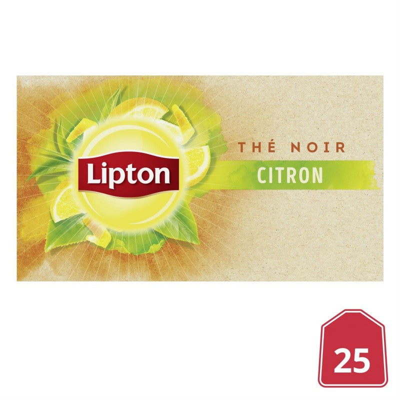 LIPTON Thé Citron 25S - Marché Du Coin