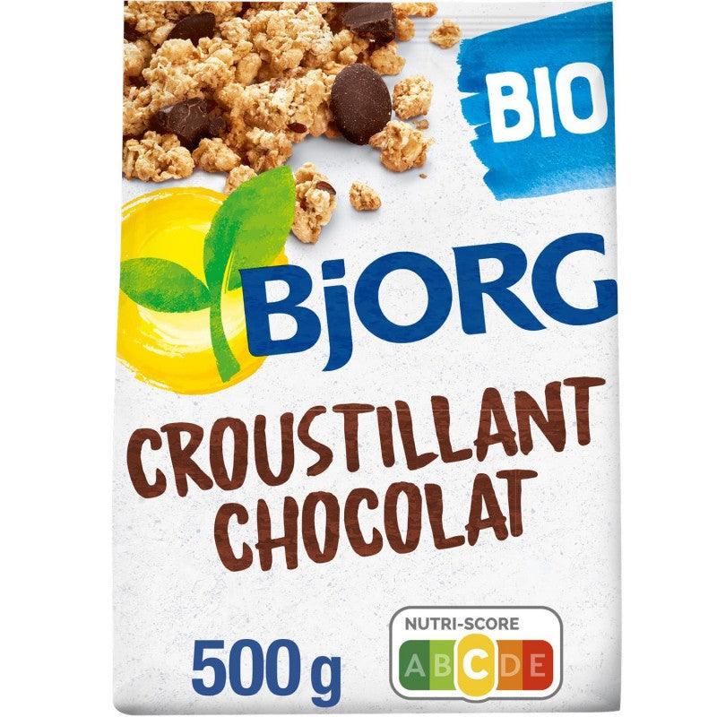 BJORG Croustillants Chocolat Bio 500G - Marché Du Coin