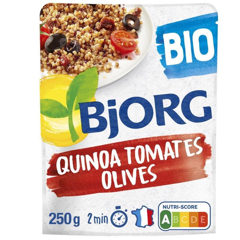 BJORG Quinoa Tomate Olive 250G - Marché Du Coin