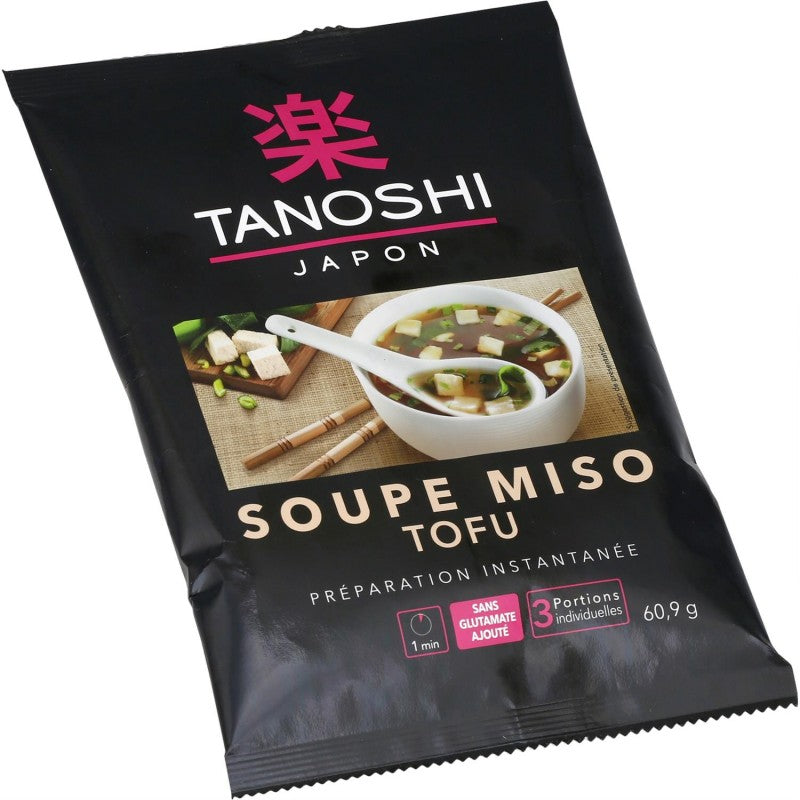 TANOSHI Soupe Miso Tofu 61G - Marché Du Coin
