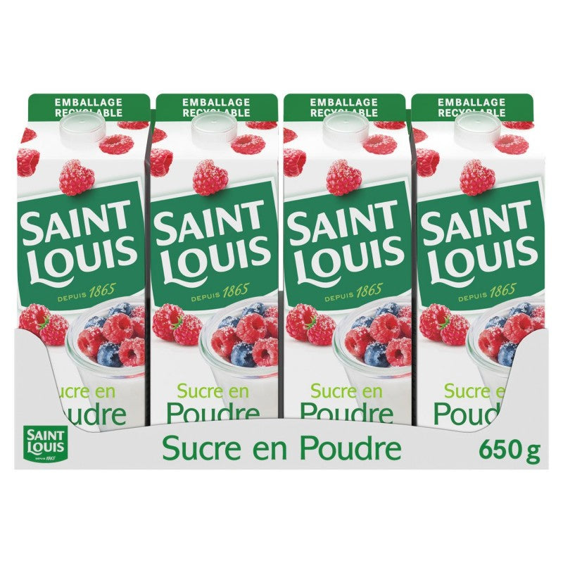 SAINT LOUIS St Louis Sucre En Poudre 650G - Marché Du Coin