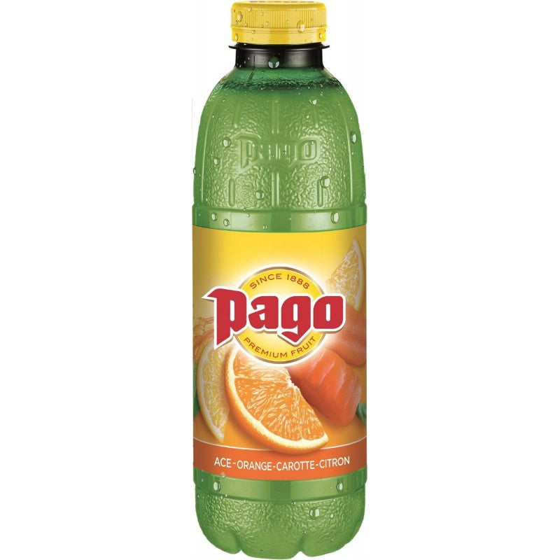 PAGO Orange Carotte Citron Pet 75Cl - Marché Du Coin