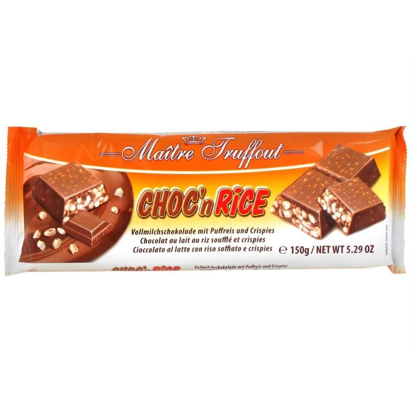 SANS MARQUE Chocolat Au Lait Au Riz Soufflé Et Crispies 150 Gr - Marché Du Coin