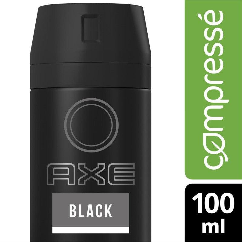 AXE Déodorant Homme Spray Black Compressé Black 100Ml - Marché Du Coin